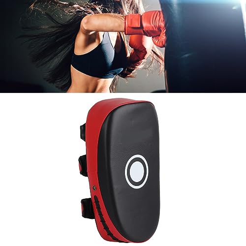 Rengue Boxing Strike Pad, Boxing Pads Kick Punch Training, Multifunction Protective Target for Muay Thai and Kickboxing Enthusiasts Strike Pad, High Density Sponge for Nan - color: Red Stripe