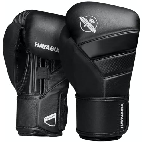 Hayabusa T3 Boxing Gloves - Sparring - color: Black, size: 18oz