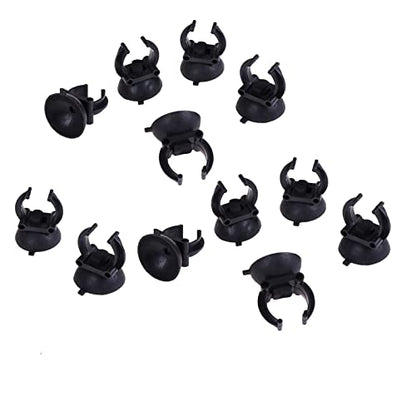 HomeSoGood 12pcs 1.3 Inch Suction Cup, Aquarium Heater Suction Suckers, Heating Rods Clip