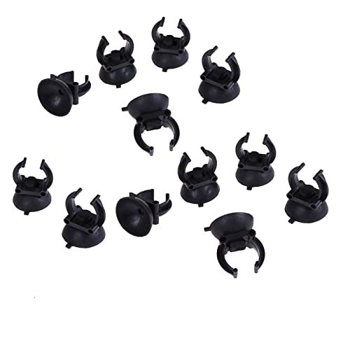 HomeSoGood 12pcs 1.3 Inch Suction Cup, Aquarium Heater Suction Suckers, Heating Rods Clip