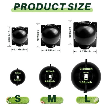 12 PCS Plant Root Growing Box, Reusable Air Layering Propagation Kit Rooting Ball Grafting Tools for Plant Propagation - size: Large