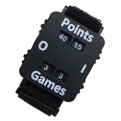 Score Counter Watch Adjustable Wristband Score Keeper for Cricket Tennis and Padel Portable Manual Stroke Tracker with High Visibility Display for Outdoor Practice and Matches