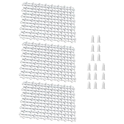 BESPORTBLE 1set Aquarium Bottom Divider Board Plastic Fish Tank Isolation Grid for Breeding and Separation Support Columns