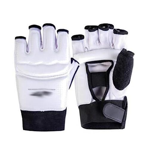 Taekwondo Palm and Foot Protector Karate Gloves - size: Large