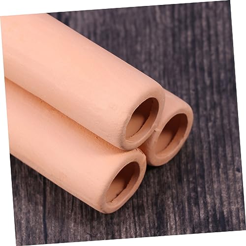 MERRYHAPY Aquarium Decor Ceramic Shrimp House Moss Tube Mineral Tube Plant Pot for Fish Tank