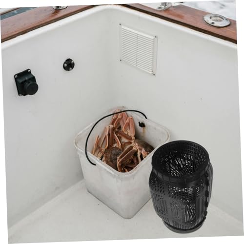 Large Fish Cage with Anti-Escape Net Design for Easy to Install and Clean Fishing Net Cage for Caught Fish and Shrimp Round Fishing Holder