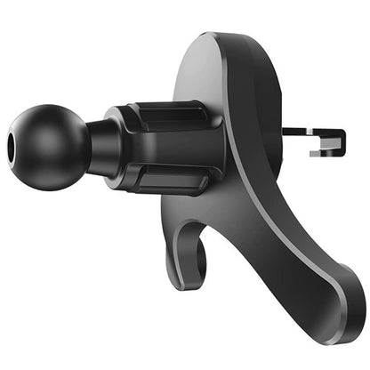 2 Pack Air Vent Clips Universal Car Mount 0.67in 17mm Joint Ball Head Base Stander Grip Holder Air Outlet Hook Lock Replacement for GPS Bracket Phone Wireless Charger Clamp