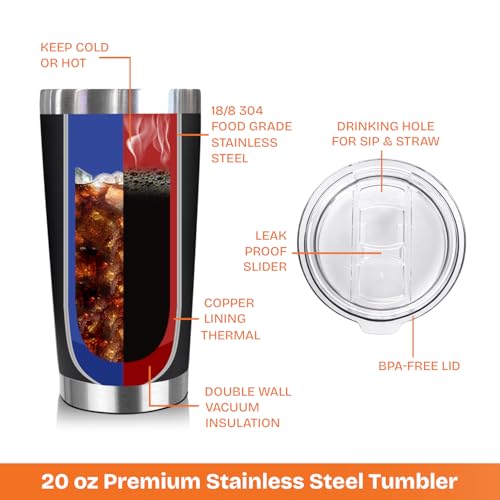 NewEleven Fathers Day Gift For Grandpa From Granddaughter, Grandson - Gift Ideas For Grandfather, New Grampa, Promoted To Grandfather, Grandchildren, Grandkid - 20 Oz Tumbler