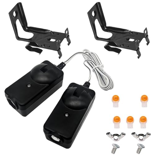 41A5034 Safety Sensor Kit with Bracket Replacement for Liftmaster Chamberlain Craftsman Garage Door Sensors, Sensor Beam Eyes Fit for Liftmaster Chamberlain Craftsman Garage Door Openers After 1997 - size: 41A5034-sensor+bracket