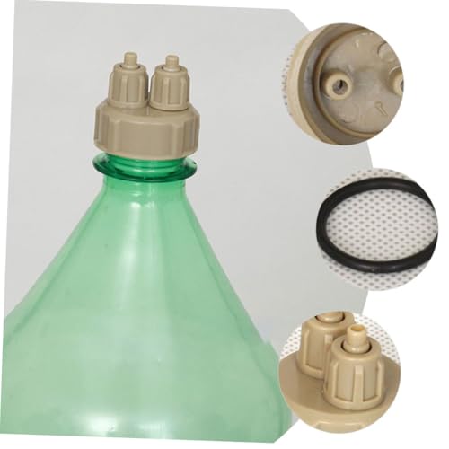 ORFOFE 4Pcs Portable DIY Bottle Caps for Aquarium Lightweight Replacement Lids Easy to Install for Carbonated Beverages for DIY Diffusers and Bottle Decor