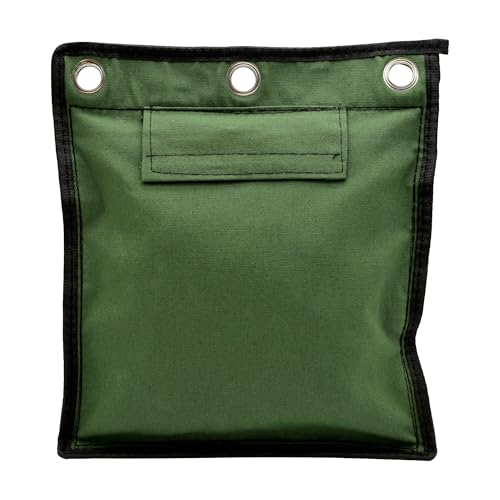 Wing Chun Wall Bag Canvas Leather Punch Bag for Kung Fu Boxing Training | Reinforced Stitching for Long-Lasting Durability - color: BLACK