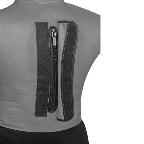 DALLX Kids Grappling Dummy for Fitness Training Practice Wrestling Judo Karate MMA Punching Dummy for Kids Jiu-Jitsu - UNFILLED - color: Grey