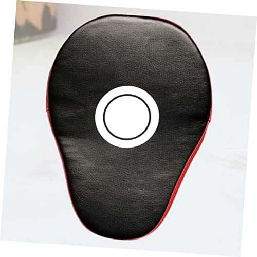 Handheld Boxing Pads Curved Taekwondo Training Mitts for MMA Kickboxing Kung Fu Durable Red Black with Enhanced Inner Padding for Strike Absorption