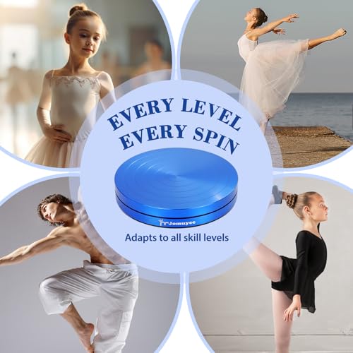 Metal Ballet Turning Disc Board,Improving Pirouette skills & Balance, Professional Sturdy Training Equipment for Dancing,Gymnasts & Figure Skating, Portable Non Slip Spin Disc Board for Kids & Adults,Gift Idea