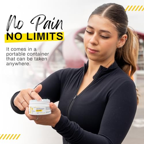 TIDL Cryotherapy Pain Relief Plant-Based Menthol Cream, 2-Pack 3 fl oz Each | Cooling Cream for Arthritis Joint Muscle Back Pain Relief Anti-Inflammatory Fast-Absorbing Full-Body Recovery - style: 6 Ounce