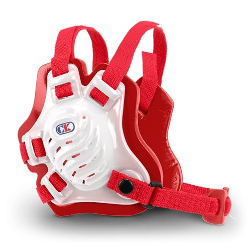 Cliff Keen Tornado Wrestling Headgear - color: Translucent / Scarlet / Scarlet, size: One Size