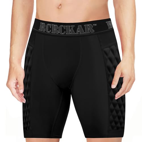 Baseball Sliding Shorts Protective Athletic Compression Underwear w/Cup Baseball Football Lacrosse - color: Black Grey, size: Small