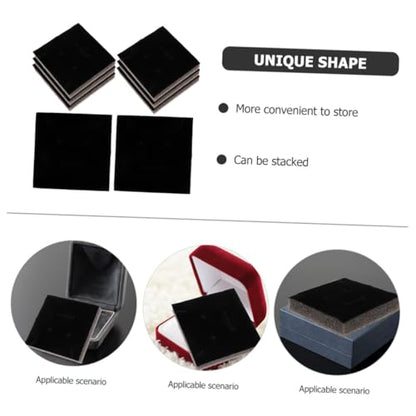 VALICLUD 20pcs Jewelry Box Insert Sponge Organizer for Rings and Earrings Display Pad Versatile Jewelry Holder for Storage and Presentation