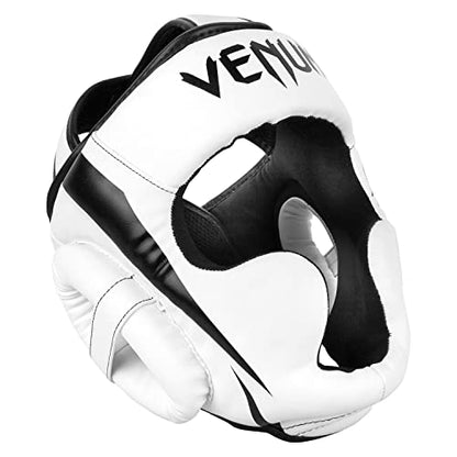 Venum Elite Headgear - color: White/Black