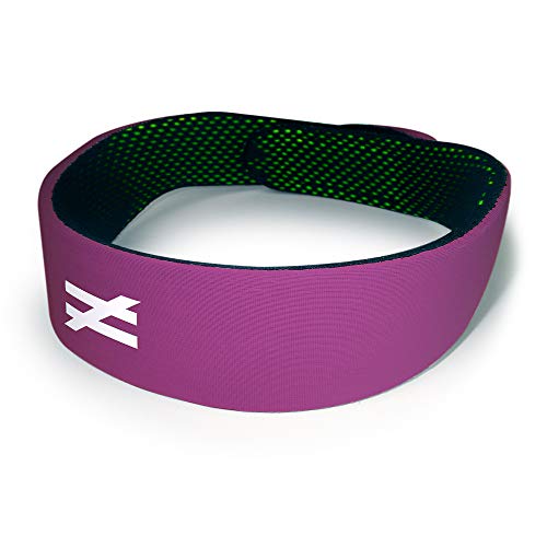 Unequal Halo 1 – 6mm Protective Headgear with Military-Grade Patented Composite, Coated Aramid Fabric - color: Bright Purple, size: Small