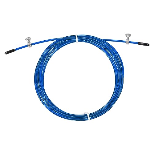 PATIKIL Speed Jump Rope Replacement Cable Professional Skipping Rope Steel Wire Replace for High Speed Jump Ropes - color: Blue