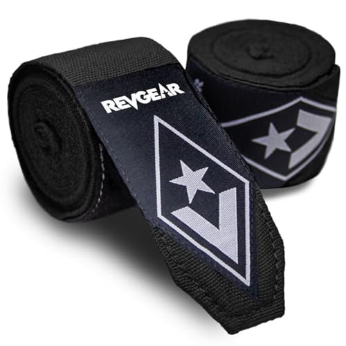 Revgear 2-Inch Wide Elastic Hand Wrap - color: Black