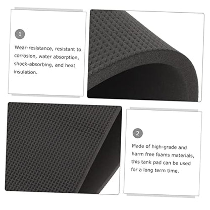 ORFOFE Shockproof Fish Tank Mat Non-Slip Insulated Aquarium Pad for Freshwater Tanks Thick for Leveling and Reducing Vibration Under Aquariums