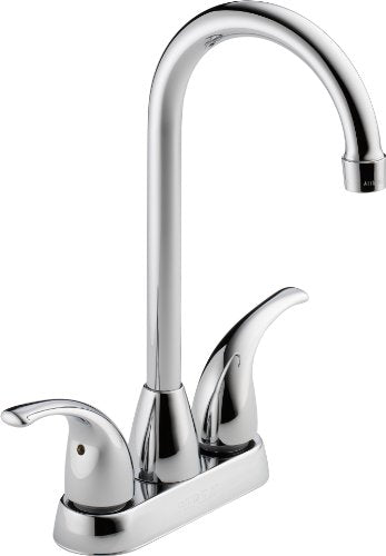 Peerless P288LF Choice Two Handle Bar Prep Faucet, Chrome - color: Chrome
