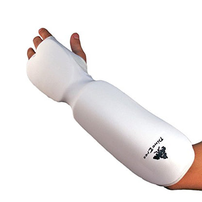 Pine Tree Martial Arts Taekwondo, Karate Training Cloth Fist & Forearm Pad - size: X-Large, style: White
