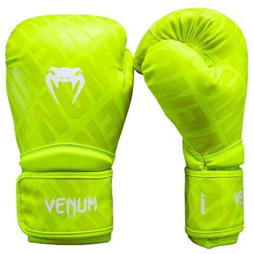 Venum Contender Boxing Gloves - color: Neon Yellow, size: 12-Ounce, style: Contender 1.5 XT 3D