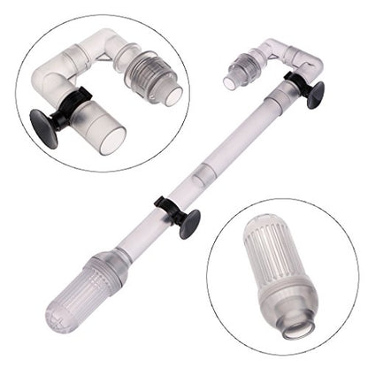 Canister Intake Inlet Tube Fish Tanks External Filter Replacement Accessories with Strong Suction Cups