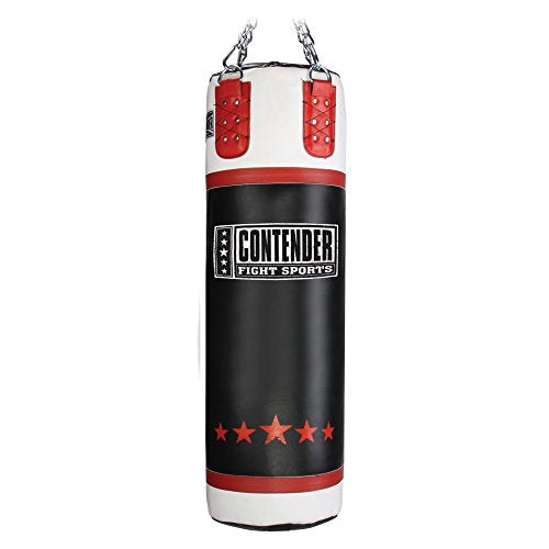Contender Fight Sports Leather Boxing Punching Heavy Bag (Filled), 150-Pound - size: 70lbs