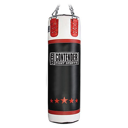 Contender Fight Sports Leather Boxing Punching Heavy Bag (Filled), 150-Pound - size: 70lbs
