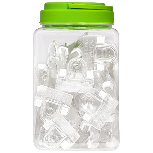 Ocean Nutrition Fish Feeder Seaweed Clips for Saltwater Fish - Aquarium Suction Cups, Holds Food Intact, Prolongs Feeding Process, Pack of 36 for Tangs, Rabbitfish, Marine Angelfish, Wrasses, Damsels - size: 1 Count (Pack of 36)
