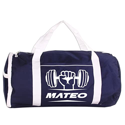 Personalized Sport/Gym Roll Duffel Bag - Fitness & Weight Training - color: Navy, style: Fitness / Weight Training