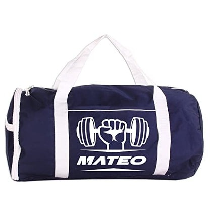 Personalized Sport/Gym Roll Duffel Bag - Fitness & Weight Training - color: Navy, style: Fitness / Weight Training