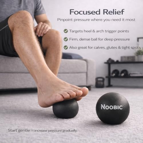 Plantar Fasciitis Night Splint, Foot Roller & Lacrosse Ball for Tension Relief, Foot Pain Relief Heel Spur, Arch Pain, Achilles Tendonitis, Comfortable and Gentle Foot Brace Men and Women (S) - size: Small