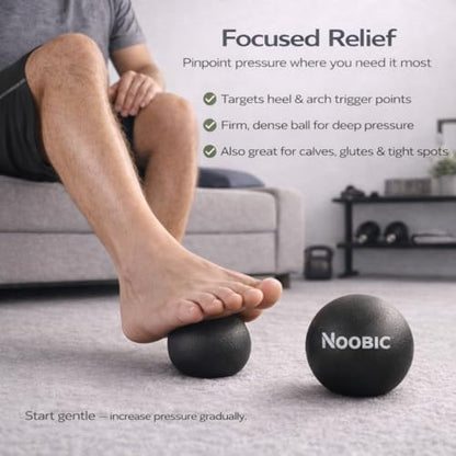 Plantar Fasciitis Night Splint, Foot Roller & Lacrosse Ball for Tension Relief, Foot Pain Relief Heel Spur, Arch Pain, Achilles Tendonitis, Comfortable and Gentle Foot Brace Men and Women (S) - size: Small
