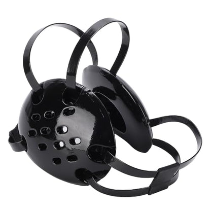 CCYLEZ Wrestling Headgear with Chin Pad MMA BJJ Ear Guards 11 Hole Breathable Adjustable Grappling Headgear for Jiu Jitsu Helmet