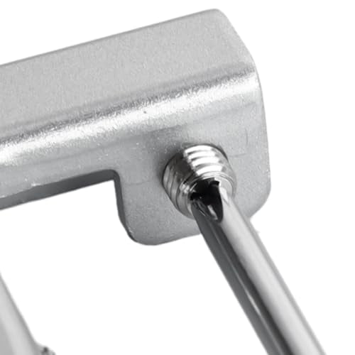 Aluminum Alloy Tile Clamp Fixed Clamp - Aluminum Alloy Fixing Clip Kit with Screw and Silicone Elastic Pad, for Assembly and Reinforcement of Showcases, Fish Tanks, Aquariums and More of Thick 7mm - color: 7mm