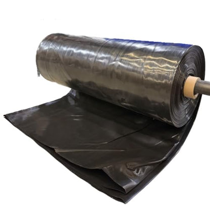 Farm Plastic Supply - 40 Mil Black Pond Liner - Pond Liner, Water Containment Liner, Containment Liner, 40 Mil Fish Pond LLDPE Linern Pond Liner for Outdoor Ponds, Liner (36' x 10') - size: 36' x 10'