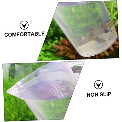 Happyyami 1pc Thickened Measuring Cup for Fish Tank Aquarium Supplies for Accurate Liquid and Solid Measurement Fish Feeding Tool for Home Use