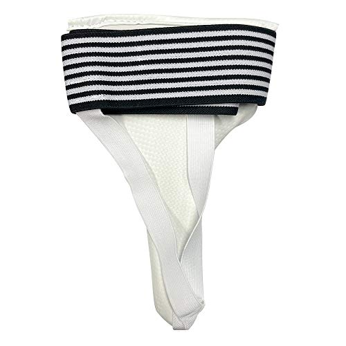 AAMA Athletic Martial Arts Taekwondo Men's and Women's Vinyl Groin Guard - size: XX-Small, style: Female