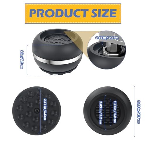 Anti Vibration Pads for Washing Machine, 4Pcs Anti-Vibration Mat Isolation Pads, Stop Walking, Reduce Noise & Shaking, Washer Dryer Rubber Mat