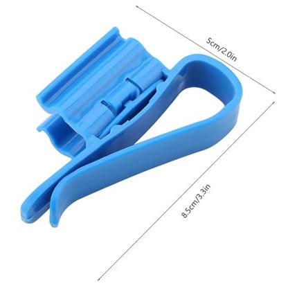 Aquarium Hose Holder 15Pcs Adjustable Water Pipe Tube Clamp Plastic Multifunction Aquarium Holder Blue Hose Fish Tank