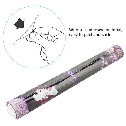 Fish Tank Background, 3D Effect Adhesive Coral Seaworld Poster, PVC Sticker Singel Sided Adhesive Wallpaper Background Poster Aquarium Wall Decorations(61 * 30cm) - size: 61*30cm