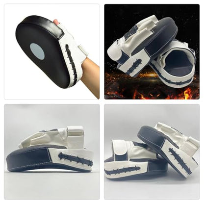 PU Boxing Focus Mitts Five Finger Slots for Taekwondo MMA