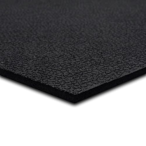 Mohawk Home Heavy Duty Rubber Stall Mat - Gym Floor- Under Dog Crate - All Purpose Utility 3' x 4' - 1/2" Thick - Solid Texture - size: 3' x 4' (Rectangular)