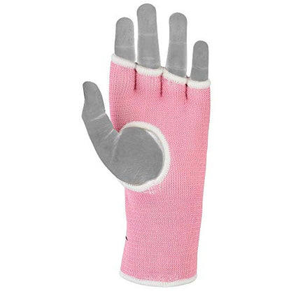 MRX Womens Training Boxing Inner Gloves Bandages MMA Fist Hand Wraps Protector Mitts - color: Pink, size: Medium