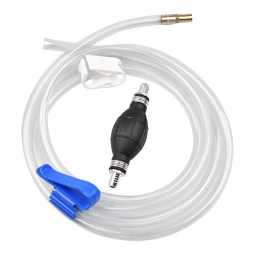 Didiseaon Manual Water Suction Hose and Vehicle Guide Oil Tube Siphon Pump for Car Fuel Transfer and Fish Tank Cleaning with Practical Home Siphon Pump Kit